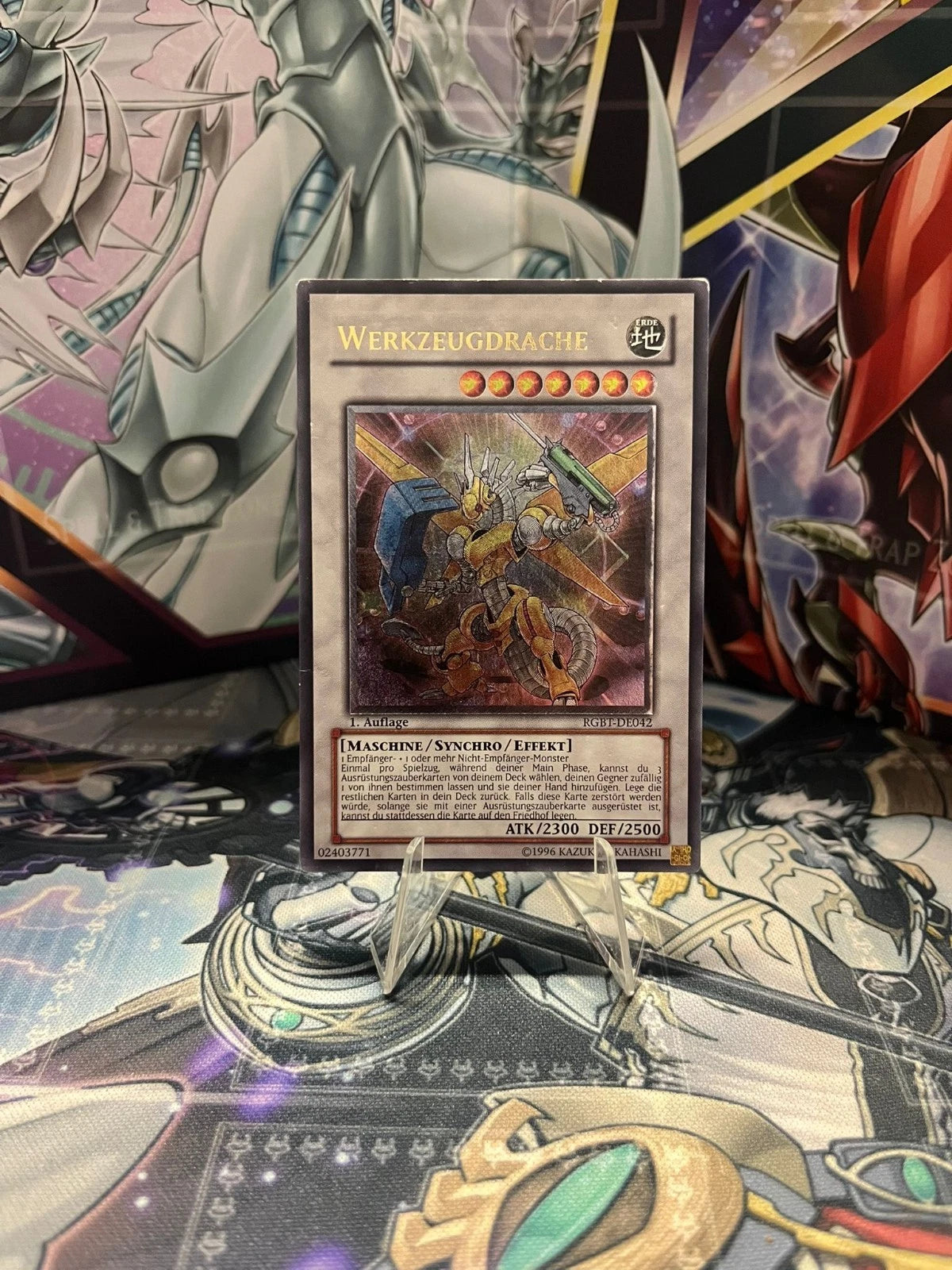 Yugioh! Werkzeugdrache (V.4 - Ultimate Rare) - RGBT-DE042 - Deutsch