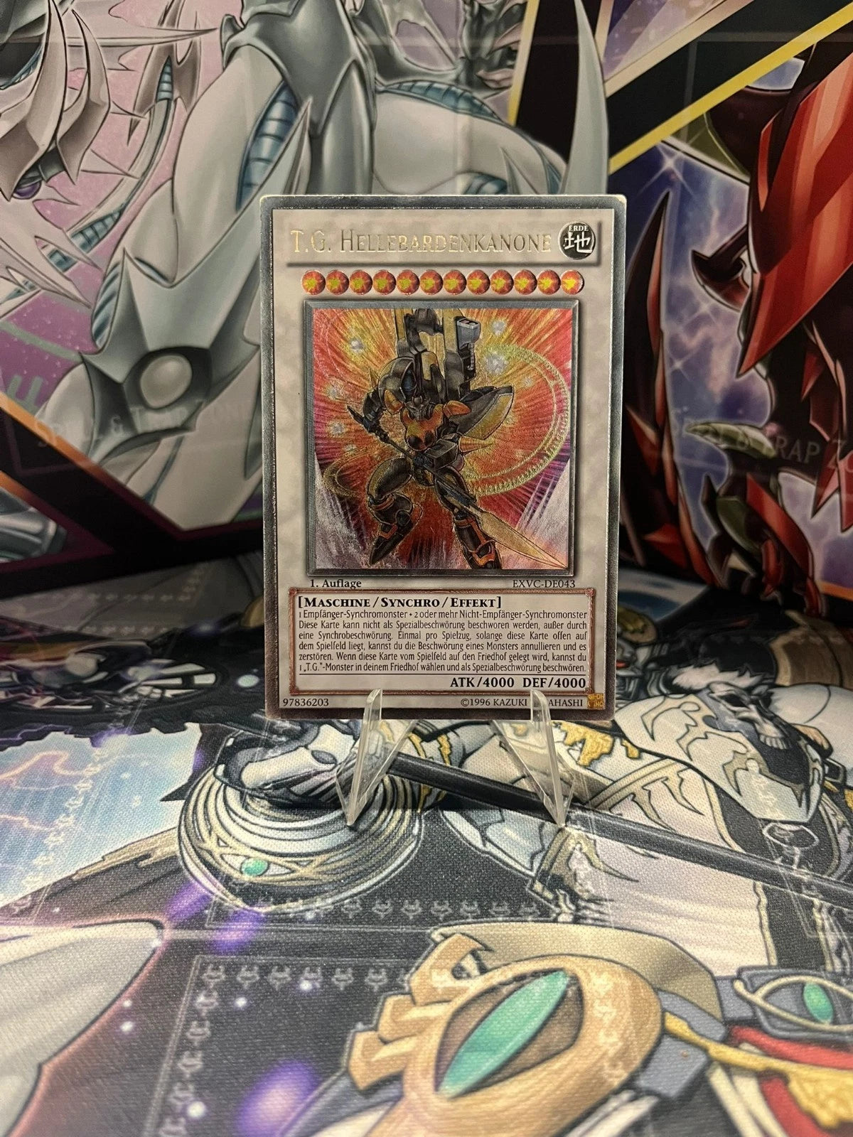 Yugioh! T.G. Hellebardenkanone (V.2 - Ultimate Rare) - EXVC-DE043 - Deutsch