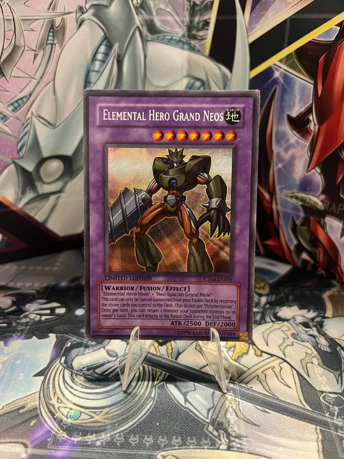 Yugioh! Elementar-HELD Grand Neos Secret Rare - CT04-EN001 - Englisch