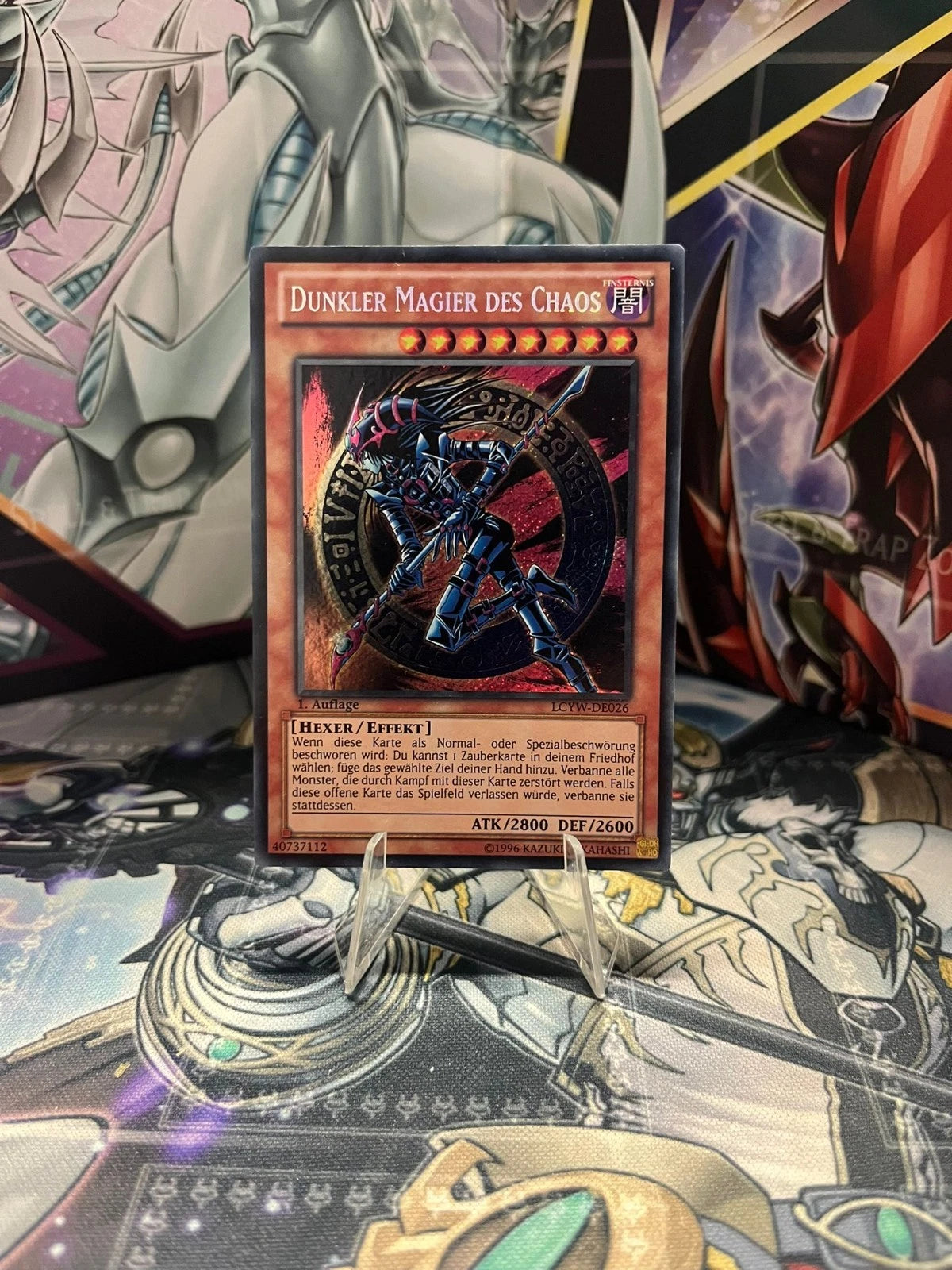 Yugioh! Dunkler Magier des Chaos Secret Rare - LCYW-EN026 - Englisch