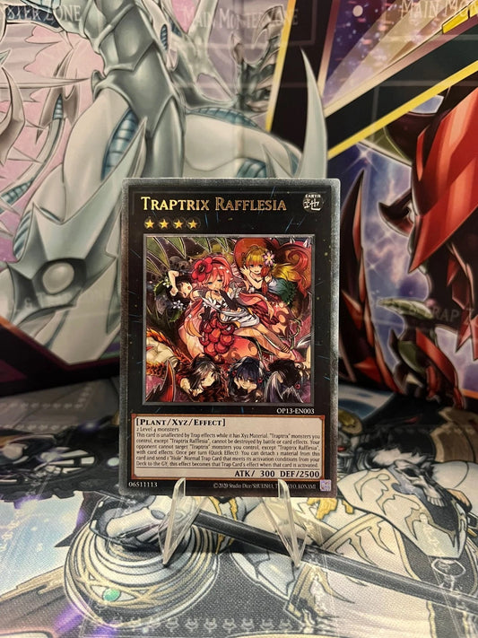 Yugioh! Fallenstellerin Rafflesia Ultimate Rare - OP13-EN003 - Englisch