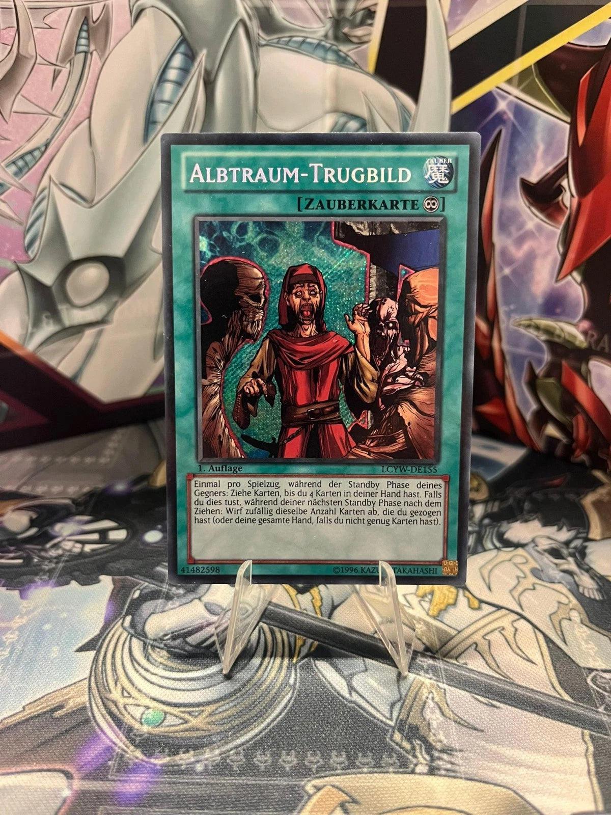 Yugioh! Albtraum-Trugbild Secret Rare - LCYW-DE155 - Deutsch