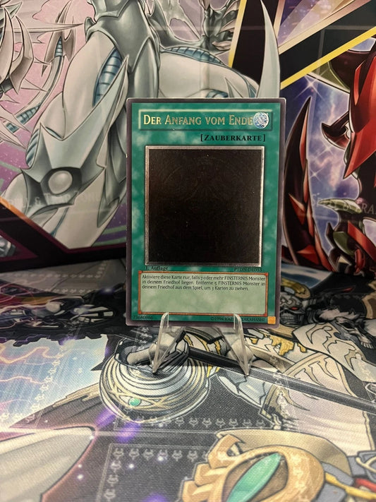 Yugioh! Der Anfang vom Ende (V.2 - Ultimate Rare)- PTDN-DE053 - Deutsch
