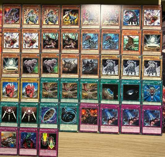 Yu-Gi-Oh! Dinosaurier, Saurier Deck - Deutsch - Englisch