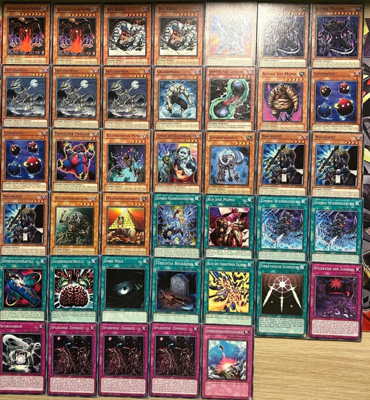 Yu-Gi-Oh! Zombie, Zombies Deck - Deutsch - Englisch
