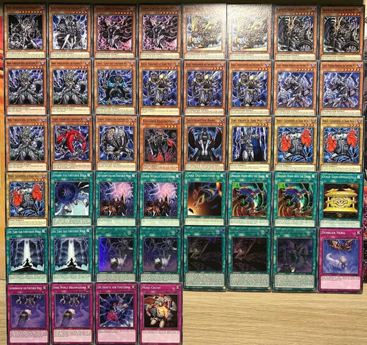 Yu-Gi-Oh! Finstere Welt, Dark World Deck - Deutsch Englisch