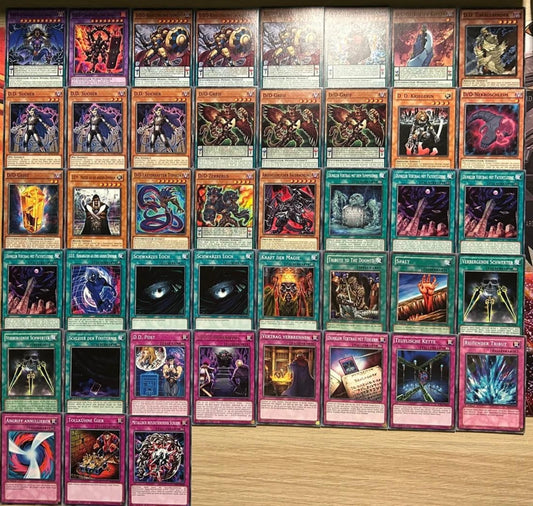 Yu-Gi-Oh! Dunkler Vertrag /Dark Contract Deck - Deutsch / Englisch