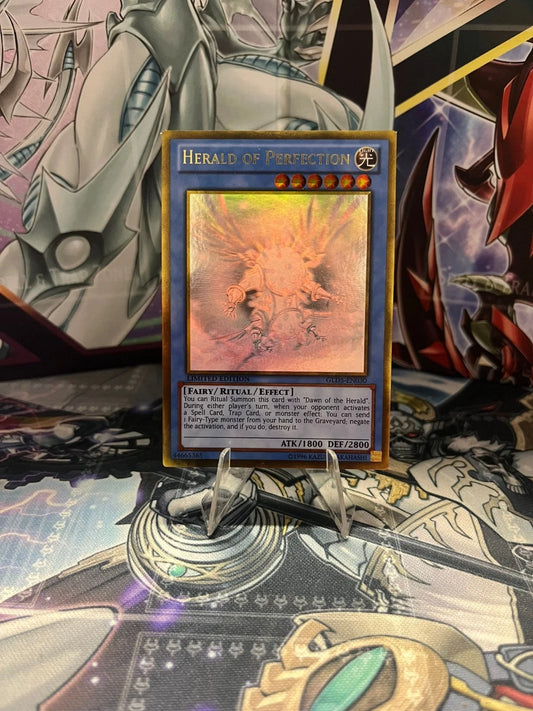 Yugioh! Herold der Vollkommenheit Ghost Rare - GLD5-EN030 - Englisch