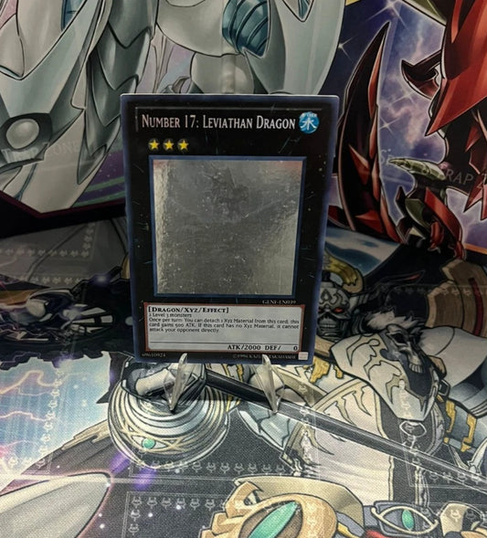 Yugioh! Nummer 17: Leviathan-Drache Ghost Rare - GENF-EN039 - Englisch