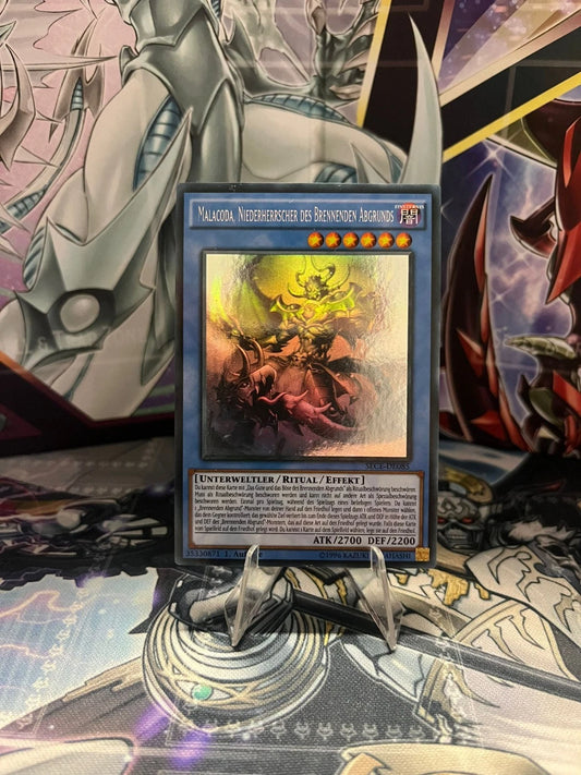 Yugioh! Malacoda, Niederherrscher Ghost Rare - SECE-DE085 - Deutsch