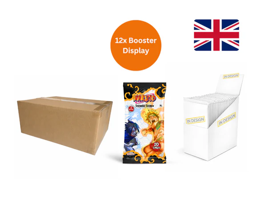 Naruto Mythos TCG – Second Edition / Set 2 Shinobi Shiren CASE (12x Displays) Englisch