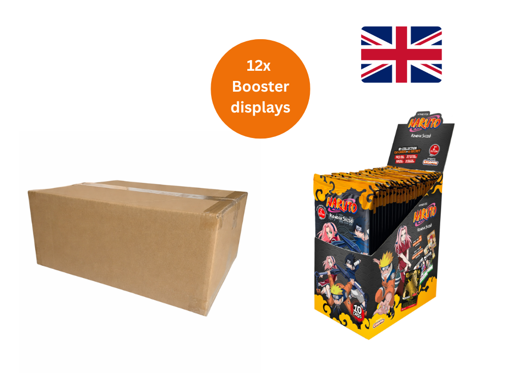 Naruto Mythos TCG – First Set 2nd Edition CASE (12x Display) Englisch - PRE ORDER