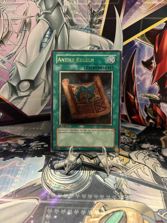 Yugioh! Antike Regeln (V.2 - Ultimate Rare) - STON-DE037 - Deutsch