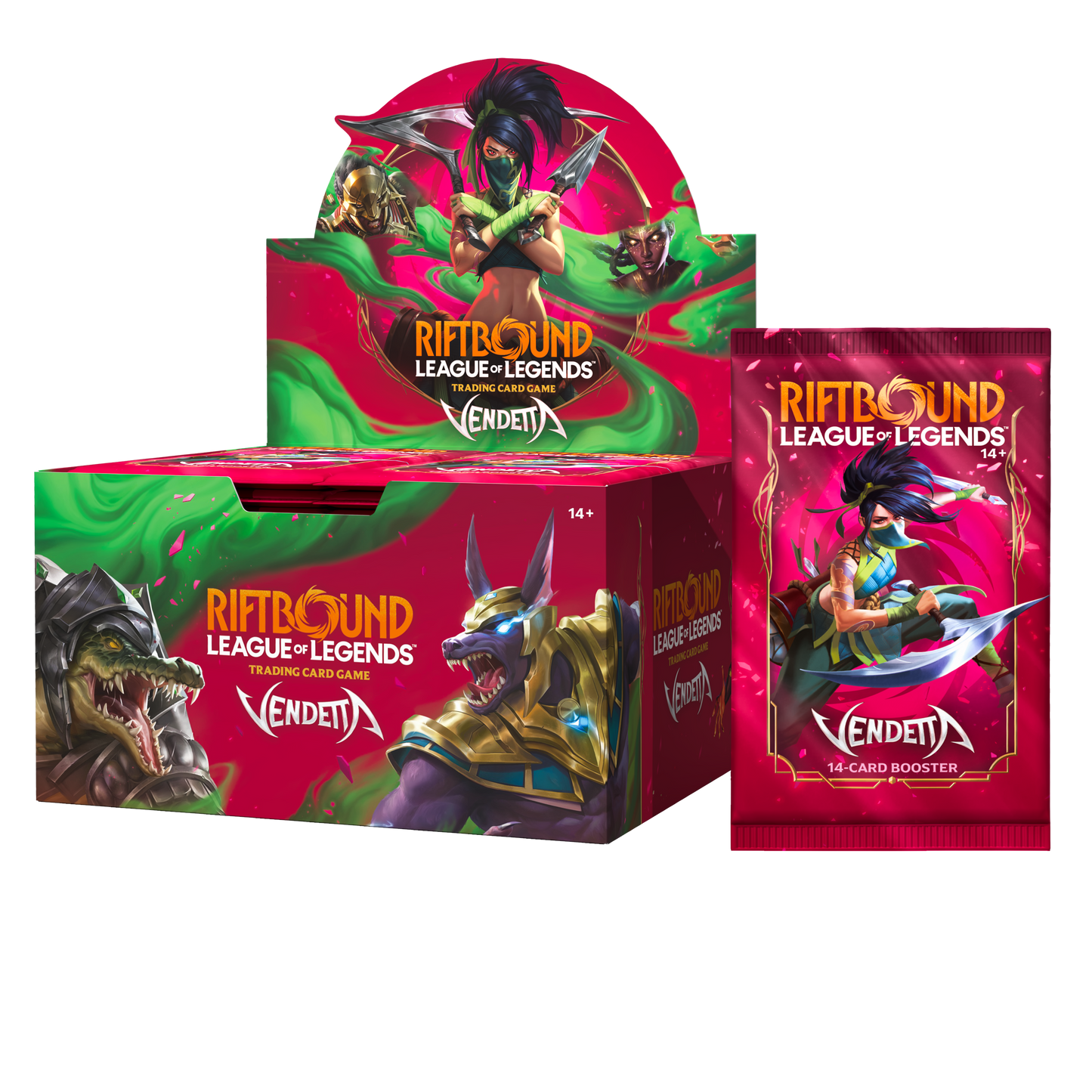Riftbound: League of Legends TCG - Vendetta Display CASE (6 Display) - EN